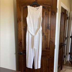 ANTONIO MELANI white jumpsuit